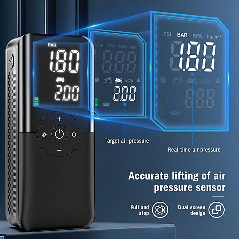 Portable Electric Air Pump مضخة هواء كهربائية محمولة