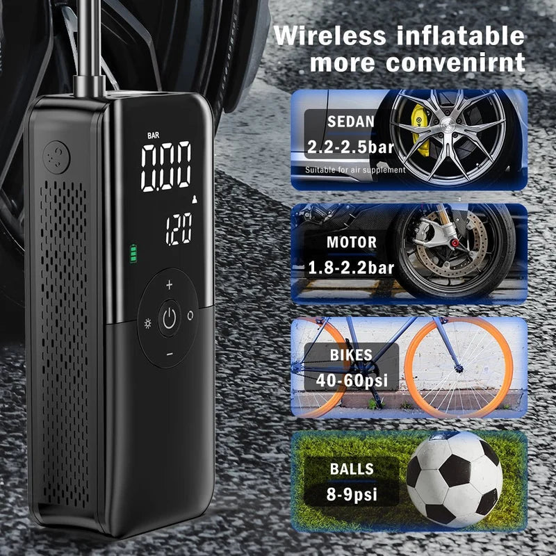 Portable Electric Air Pump مضخة هواء كهربائية محمولة