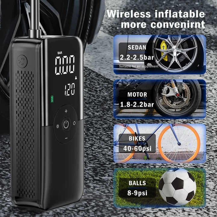 Portable Electric Air Pump مضخة هواء كهربائية محمولة